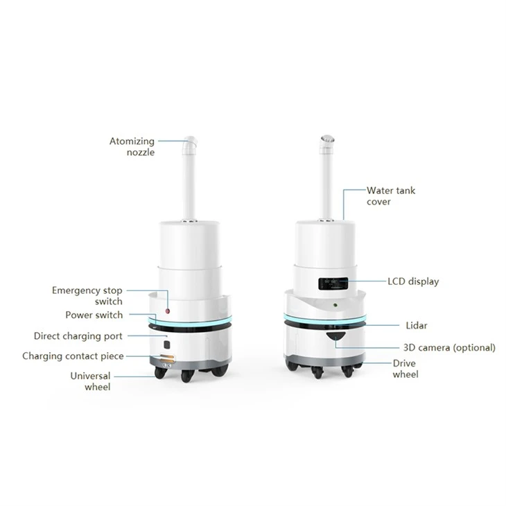 Spray Disinfection Robot factory